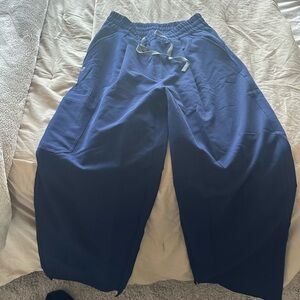 Figs Navy Shelby limited edition wide leg s tall